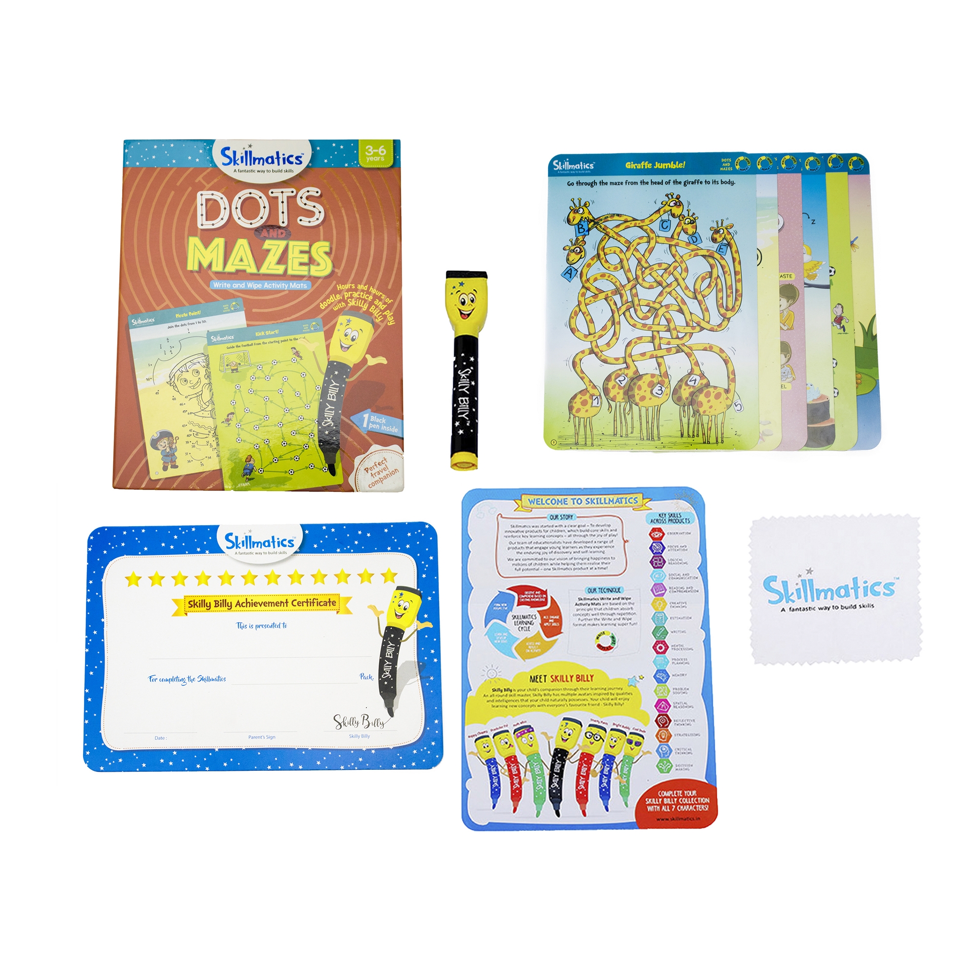Skillmatics Range - Dots and Mazes